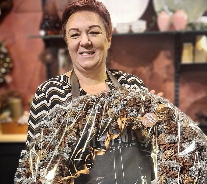 Merethe, florist og eier av Heime