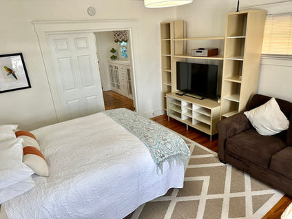 bed and sofa