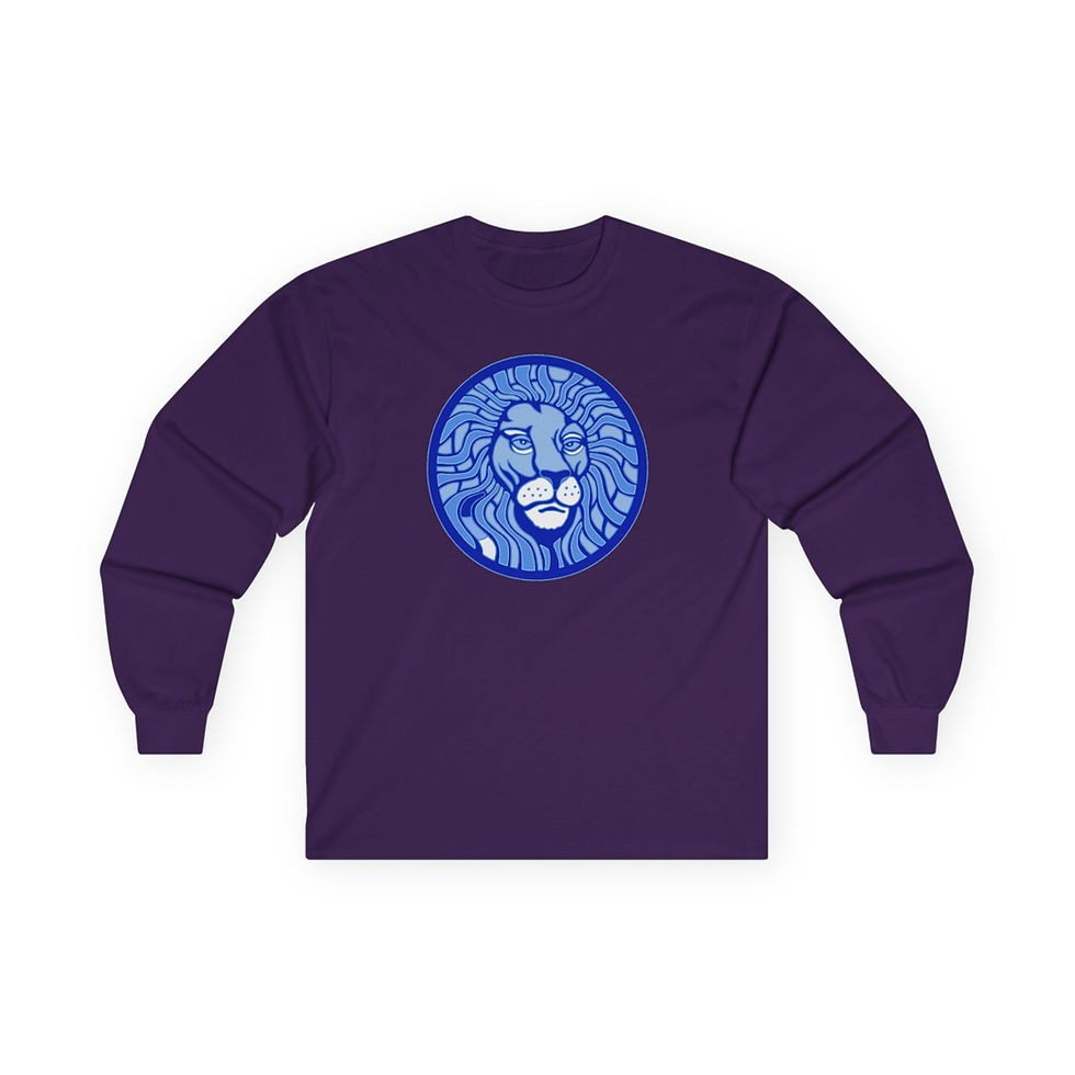 Thumbnail: Blue Patch Mystic Lion long sleeve shirt