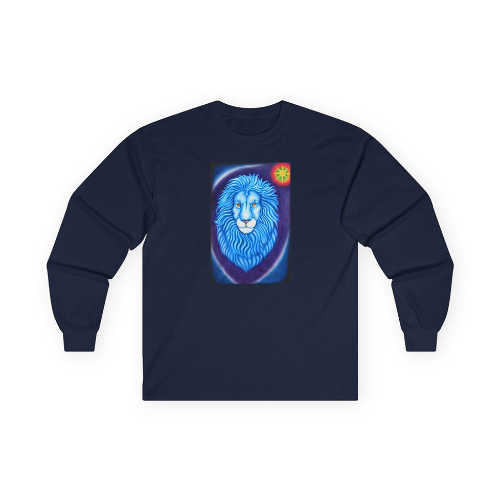 Thumbnail: Blue Star Lion long sleeve shirt