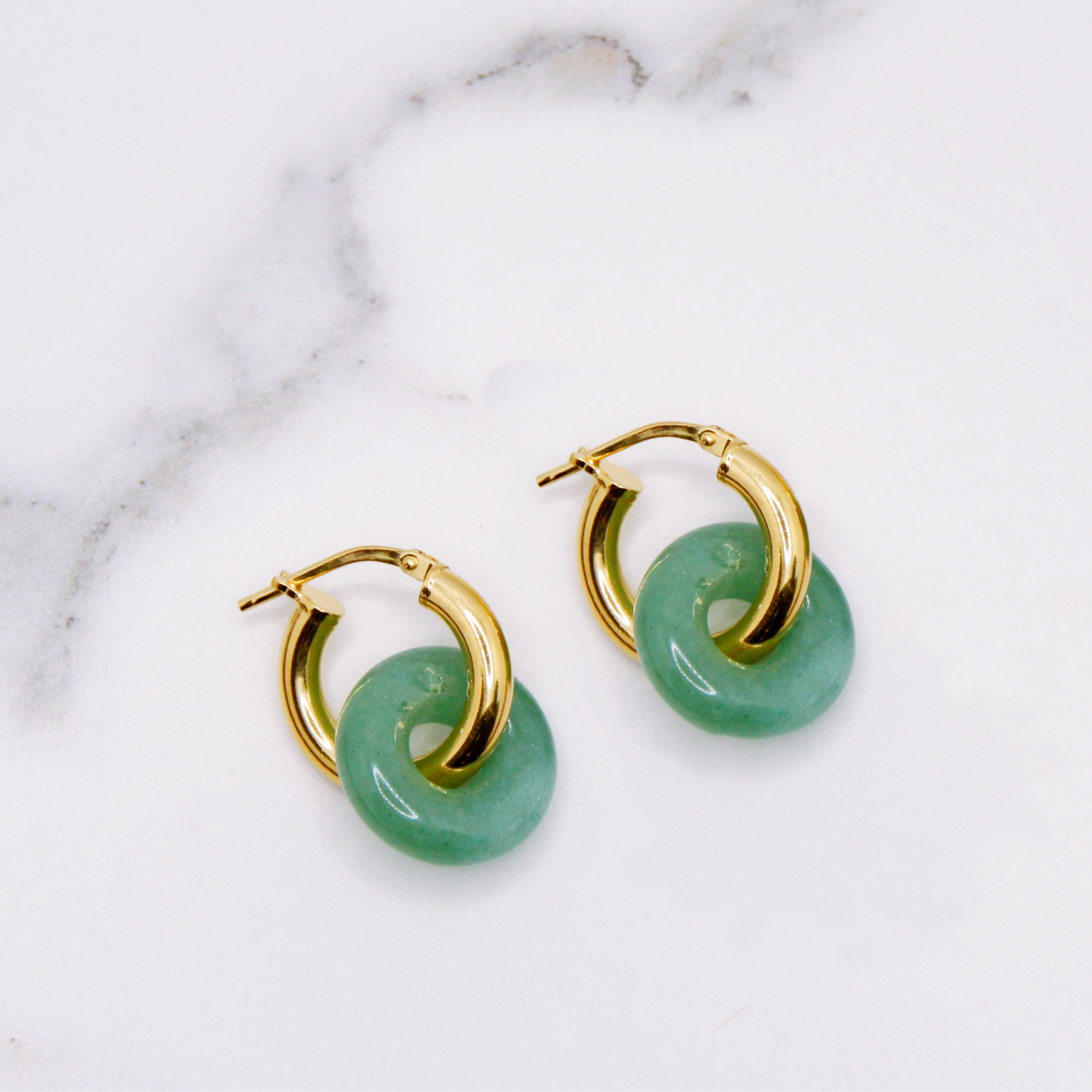Green Orbit Earrings