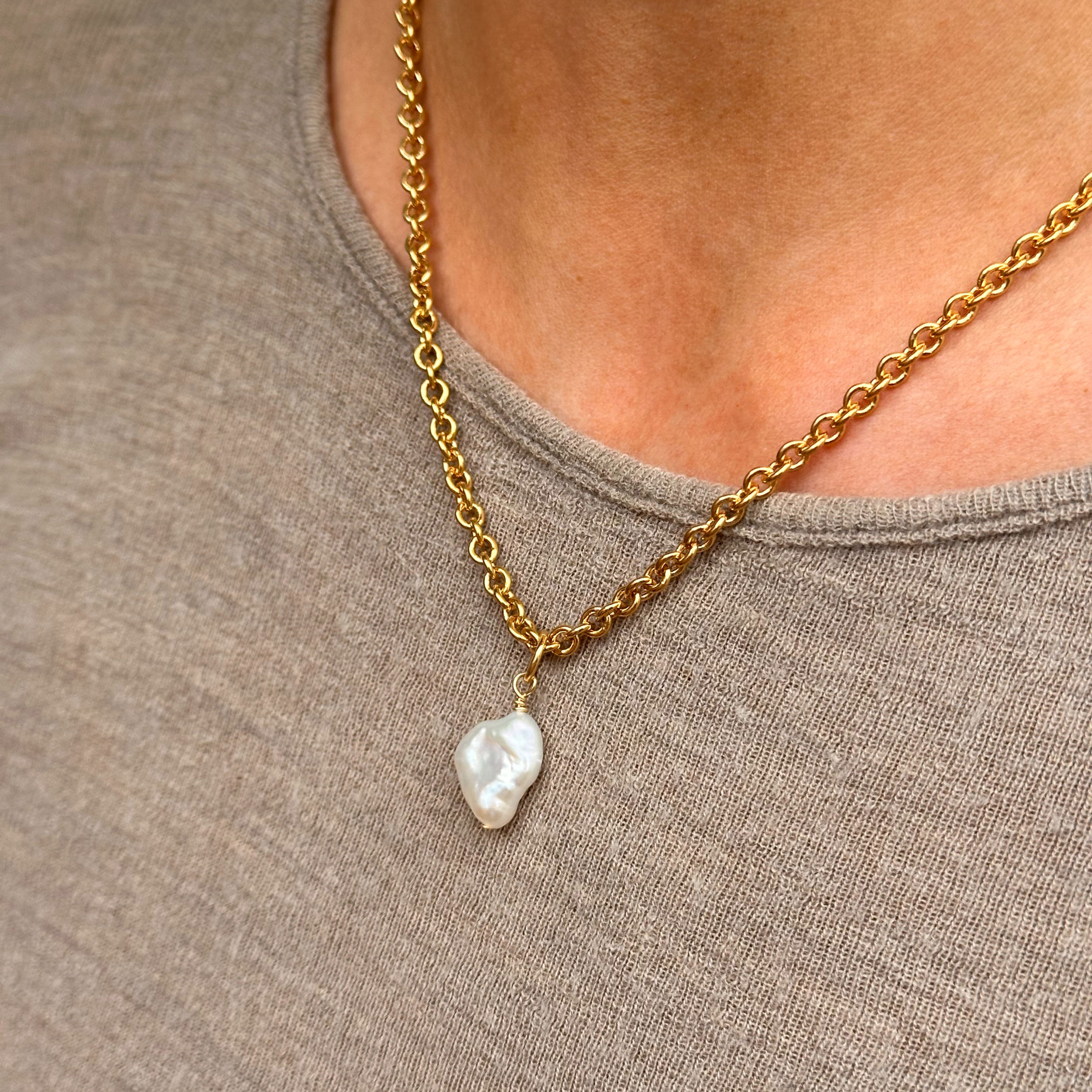 Chunky Neptune Necklace