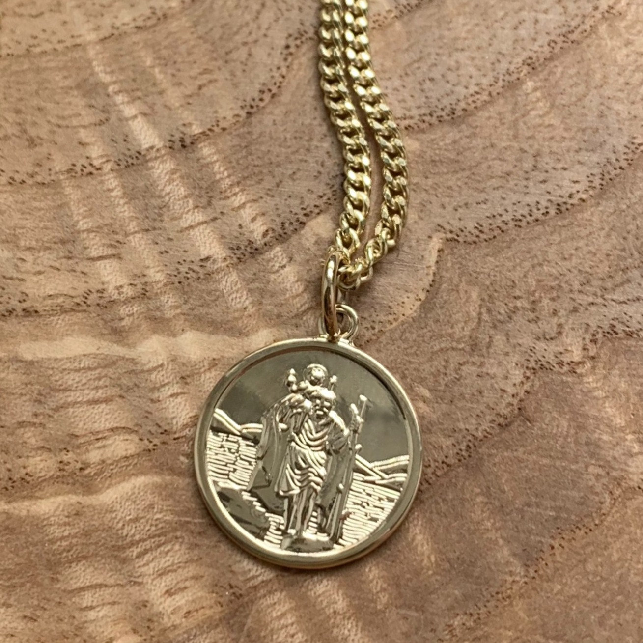 Men's St Christopher Necklace 