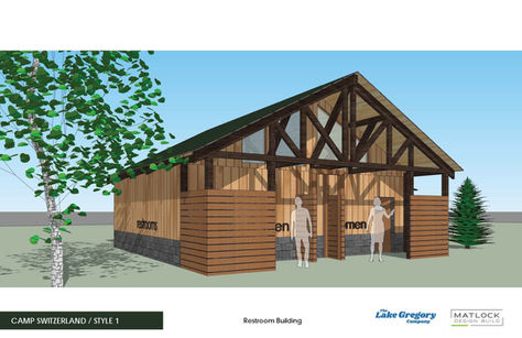 Camp Switzerland - Restroom Building Concept