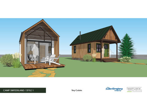 Camp Switzerland - Tiny Cabin Concept
