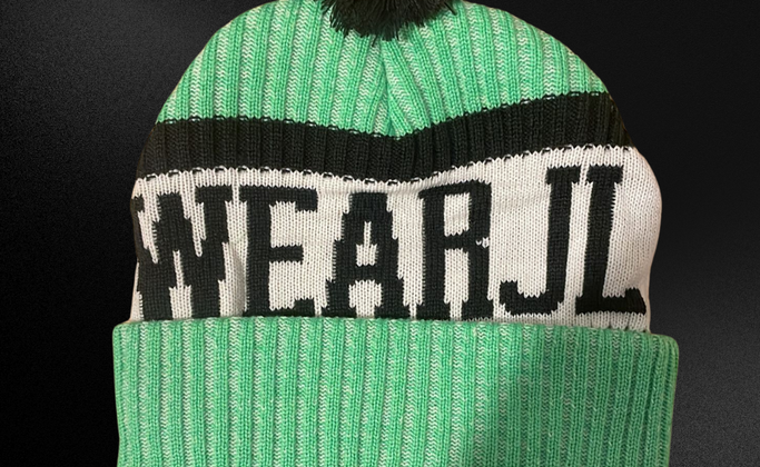 Green Custom Beanie Hats