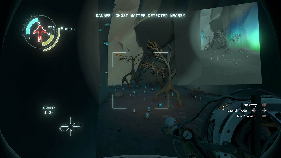 The Outer Wilds (2019) doesn't use any map at all. Only player intuition guides this story.