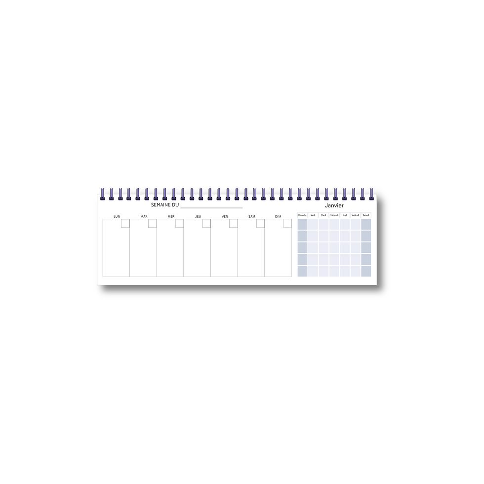 Thumbnail: Desk calendar - Easily plan your daily life!