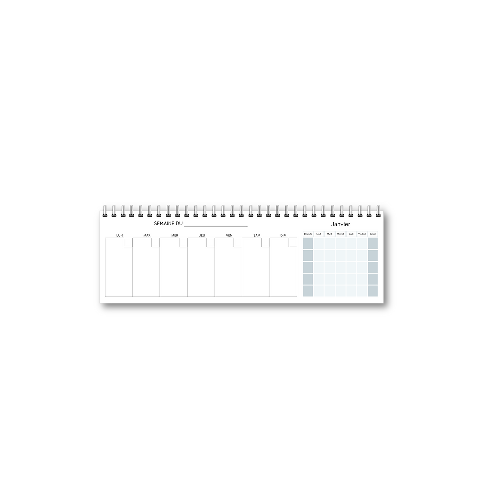 Thumbnail: Desk calendar - Easily plan your daily life!
