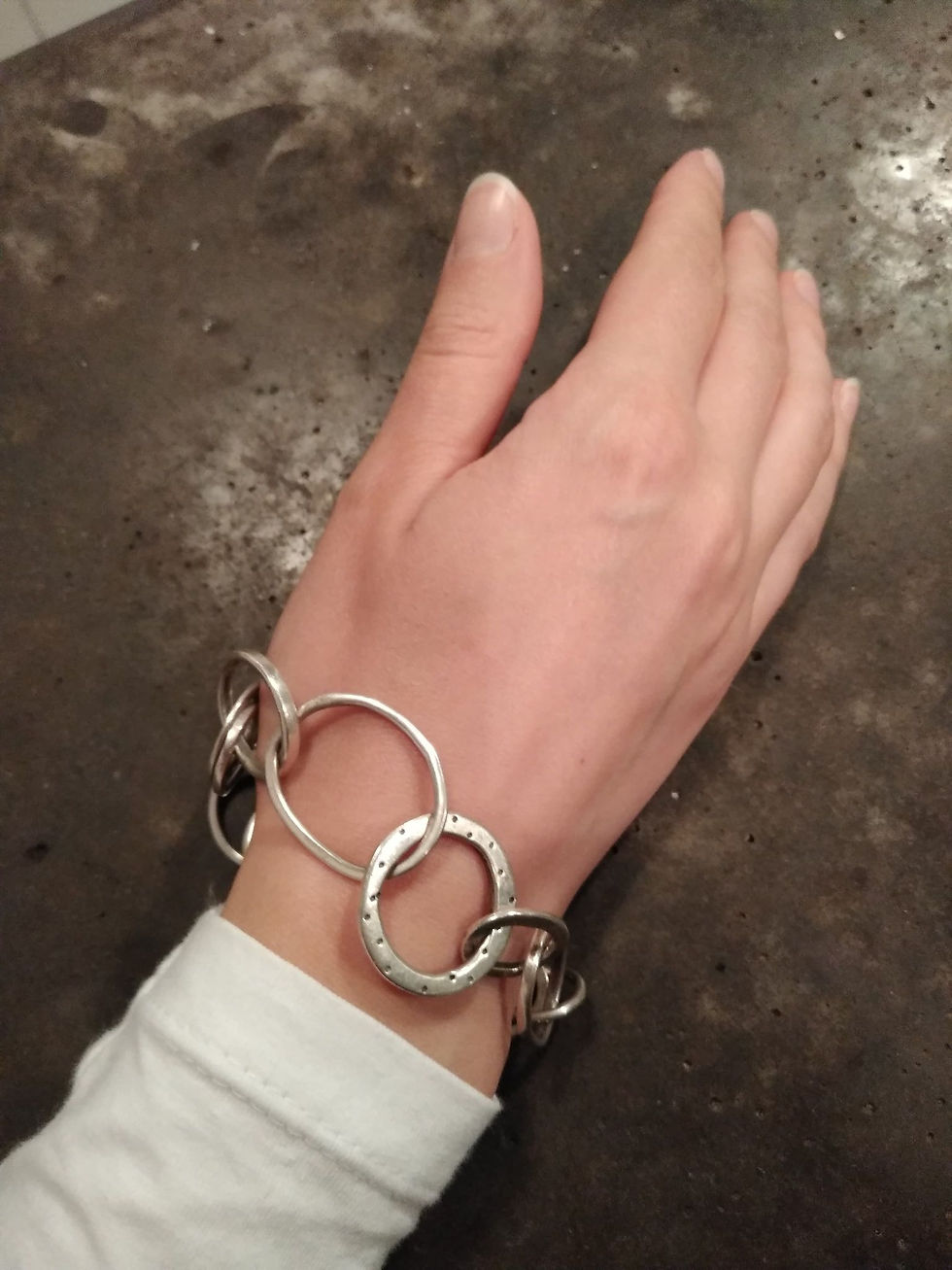 Thumbnail: Silver bracelet