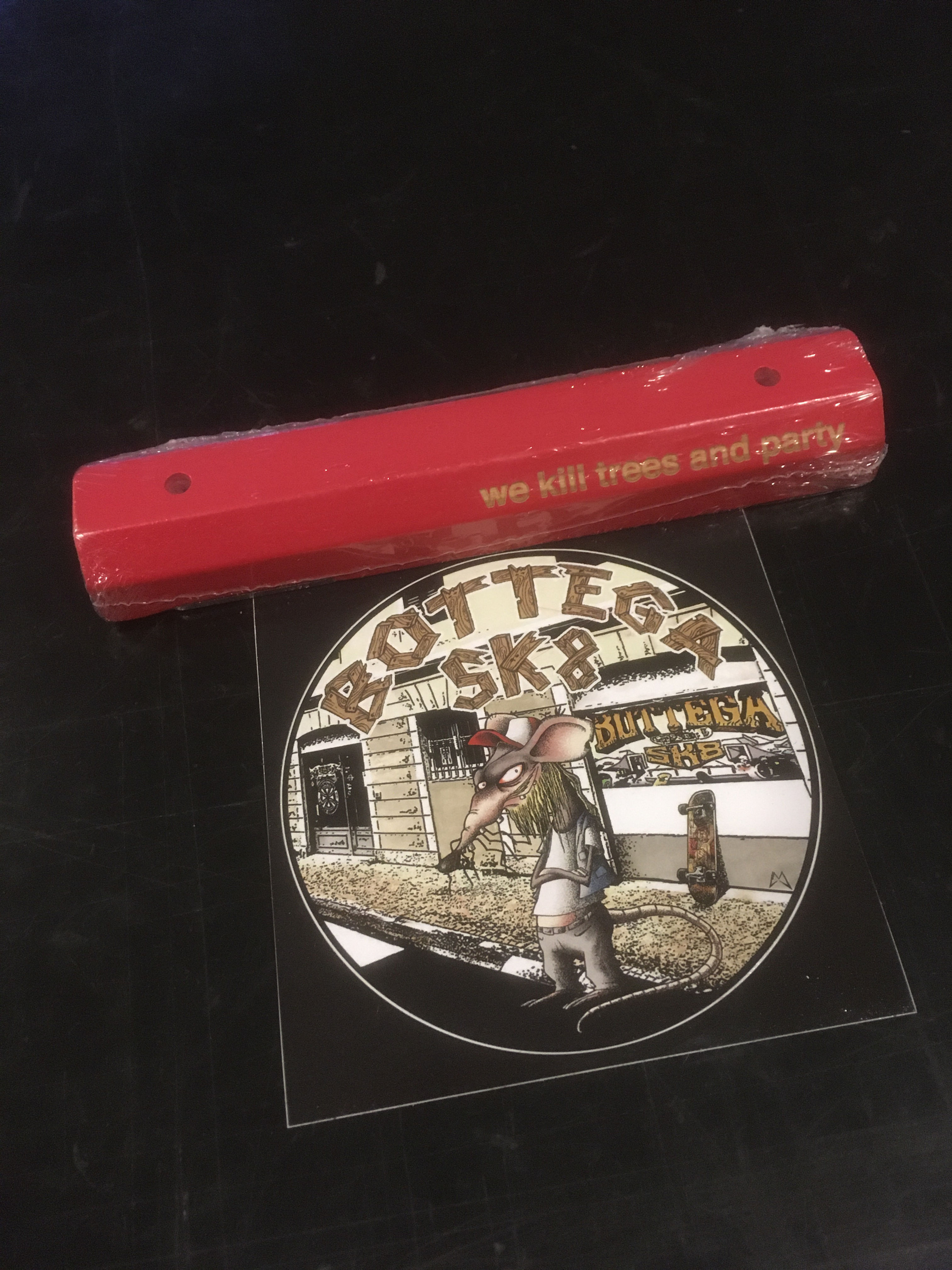 Enjoy - Wood Curb Magnetic Bottle opener