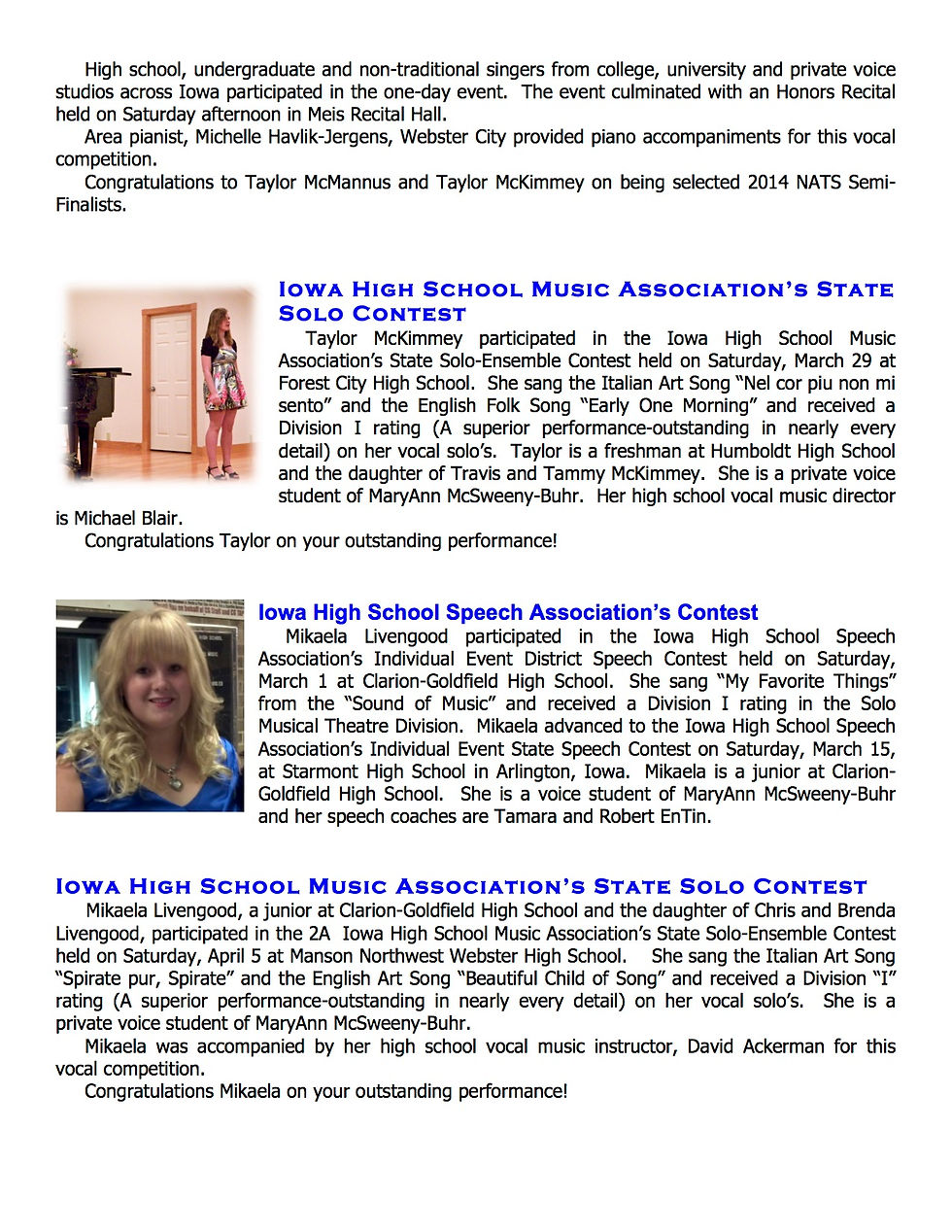 A Year In Retrospect 2013-2014