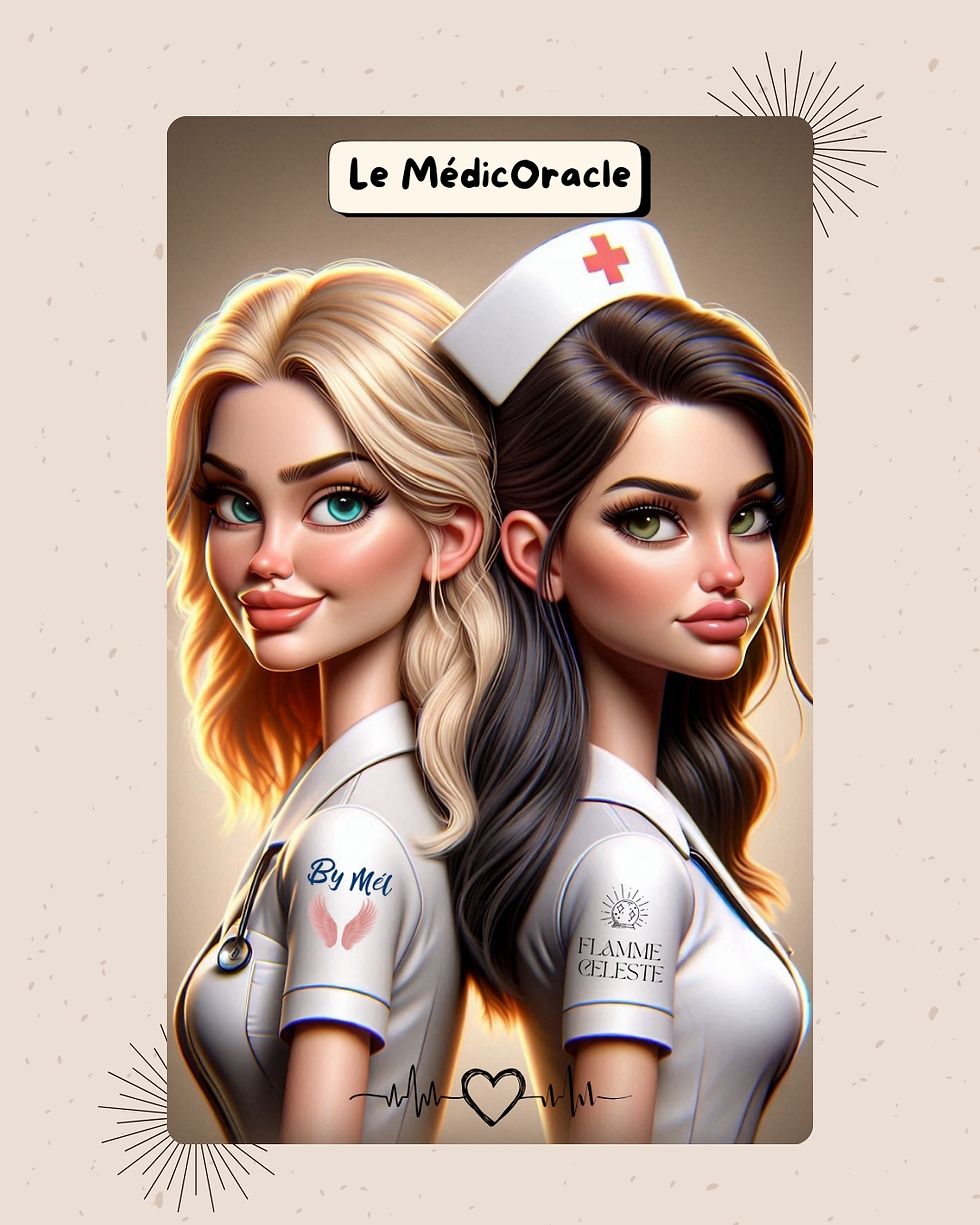 Le MEDICORACLE Flamme Celeste et Mélyssa by Mel
