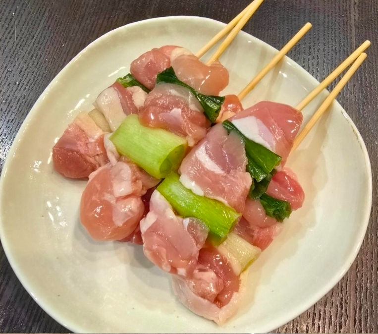 サムネイル： ㉔宮崎県産　ねぎもも串35g×50本 ※冷凍