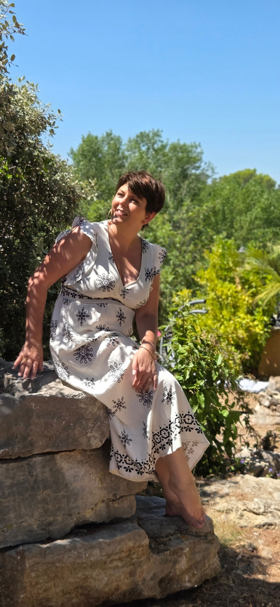 Portrait de Nathalie Laubu, naturopathe et coach spécialisée en fertilité au Luxembourg.