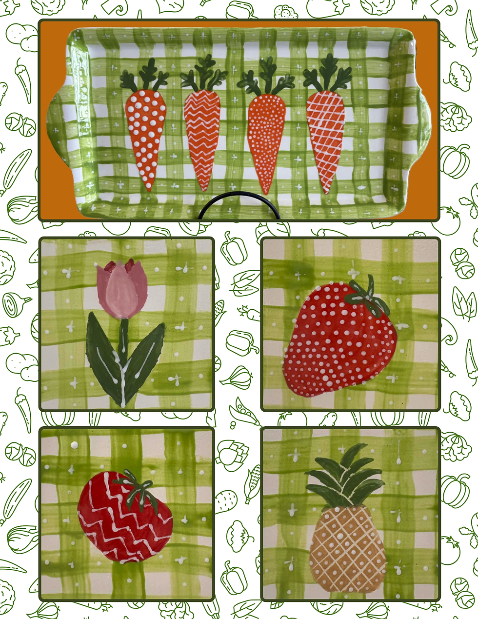Garden Time Tray