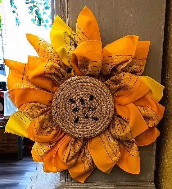 Sunflower Wreath