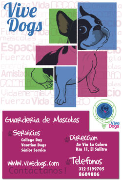 Afiche Vive Dogs