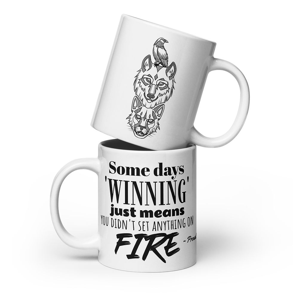 Thumbnail: "Didn't Set Anything on Fire" Mug