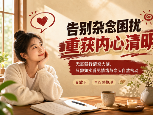 打坐不是放空,是整理
