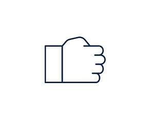 Misalignment and poor grip icon