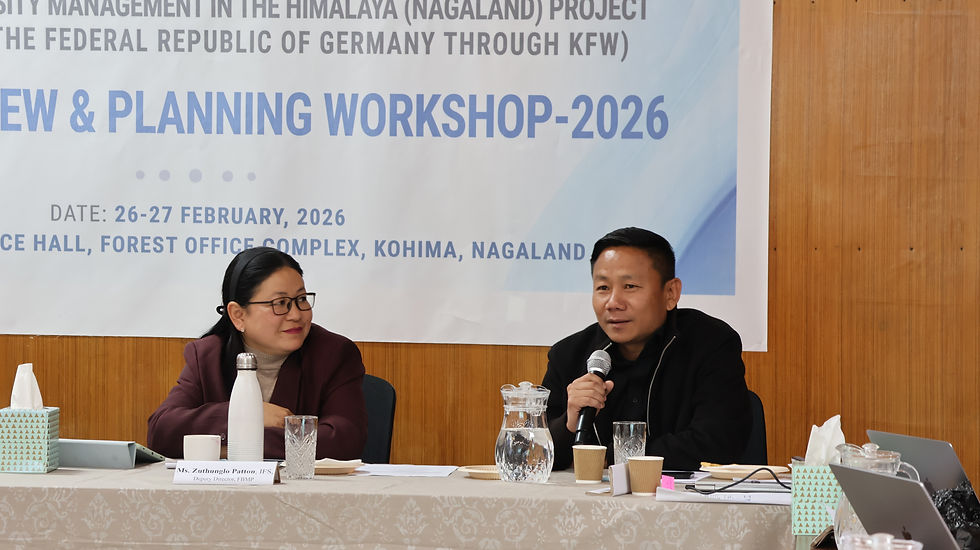 Shri Tokaho, Wildlife Warden Dimapur during HEC Discussion