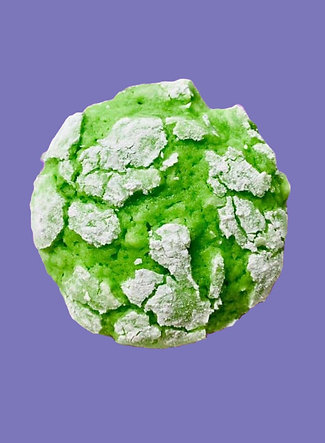 PANDAN ALMOND COOKIES