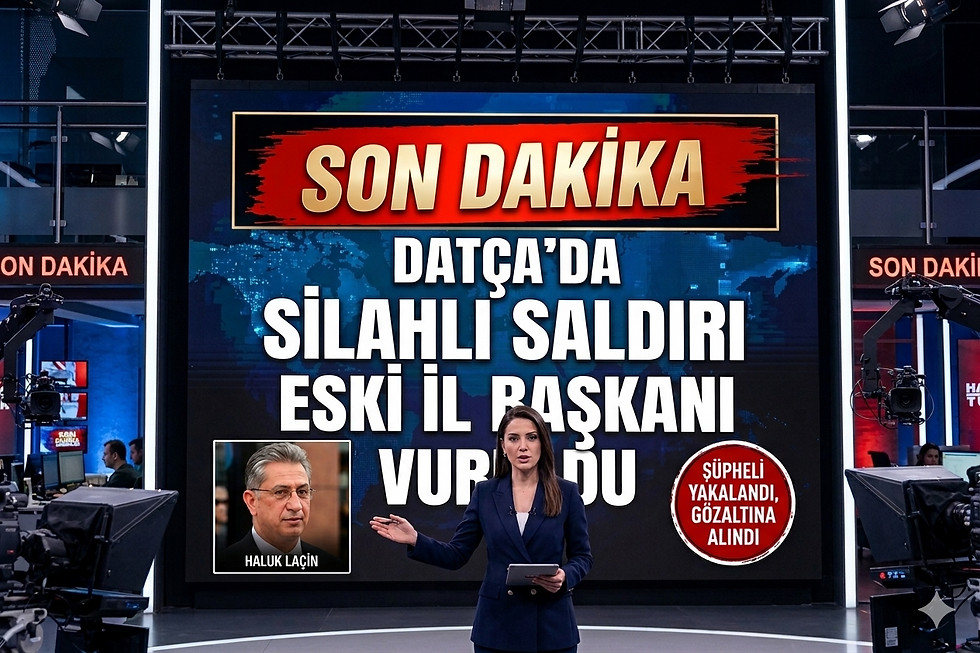 Datça’da Hareketli Dakikalar: Eski AK Parti İl Başkanı Haluk Laçin Silahlı Saldırıya Uğradı.