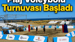 Plaj Voleybolu Turnuvası Başladı