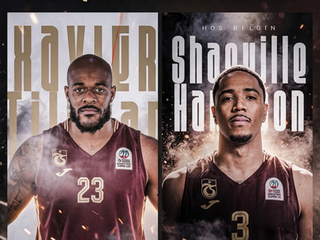 Trabzonspor Basketbol'da NBA Yıldızları Parlıyor: Xavier Tillman ve Shaquille Harrison Kadroda!