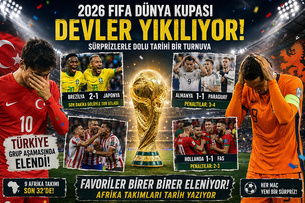 2026 FIFA Dünya Kupası: Devlerin Yıkıldığı, Futbolun Tüm Kurallarının Yeniden Yazıldığı Turnuva.