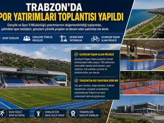Trabzon’da Spor Yatırımları Toplantısı Yapıldı