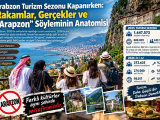Trabzon Turizm Sezonu Kapanırken: Rakamlar, Gerçekler ve “Arapzon” Söyleminin Anatomisi