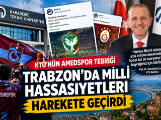 KTÜ’nün Amedspor tebriği Trabzon’da milli hassasiyetleri harekete geçirdi