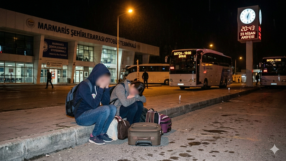 23 NİSAN ARİFESİNDE UTANÇ TABLOSU: İki Genç Kızın Gece Yarısı "Ulaşım" İmtihanı!