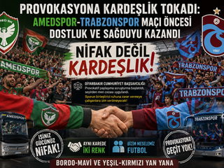 Provokasyona Kardeşlik Tokadı: Amedspor-Trabzonspor Maçı Öncesi Dostluk ve Sağduyu Kazandı
