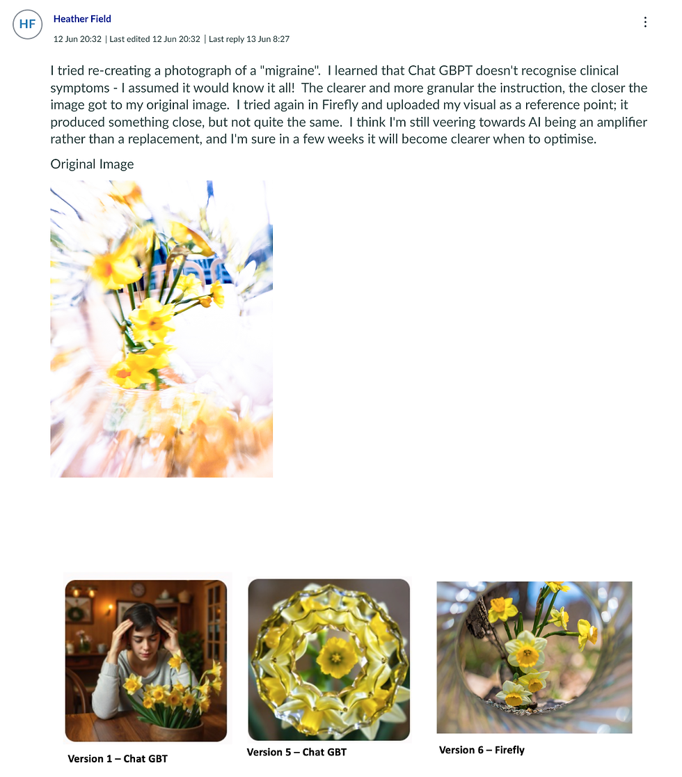 Attempt to recreate ‘Migraine’ using AI: Heather Field