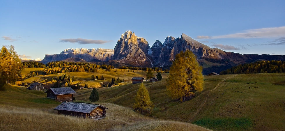 Autumn on the Seiser Alm