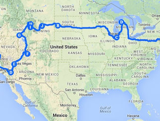 How to travel across the USA for $300
