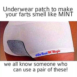 Minty Flatulence Fart Pads for Men & Women: Stop Smelly Odor in Public Easily