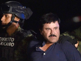El Chapo is forced to sign an agreement that says he won't kill any Jurors.