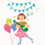 Thumbnail: Ukulele Girl Birthday Card