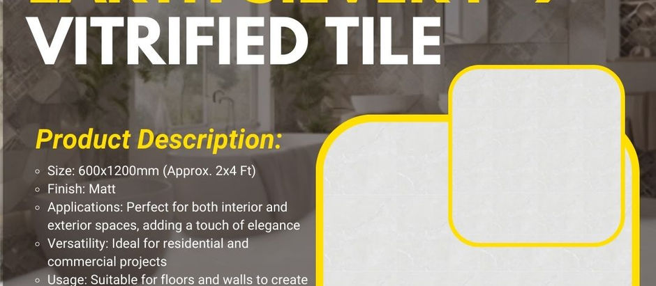 Elevate Your Interiors & Exteriors with Earth Silver P-9 Vitrified Tile
