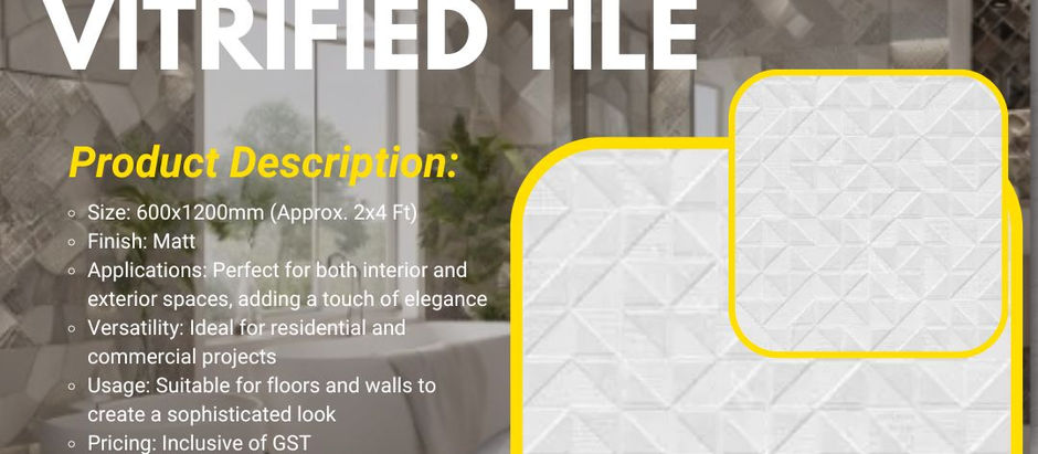 Earth Silver P-5 Vitrified Tile – The Perfect Blend of Elegance & Strength