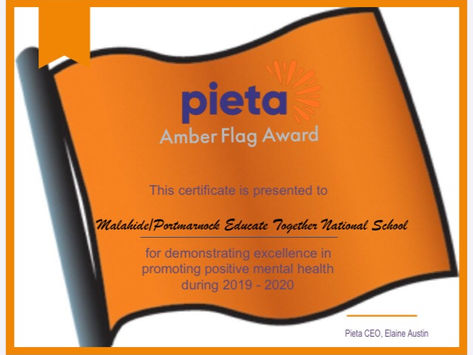 We got our Amber Flag!!