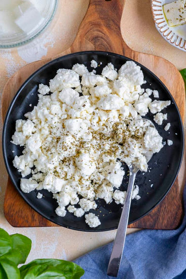 Crumbled Feta Cheese chunks