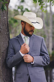 groom at Magnolia Bay, Dothan, AL