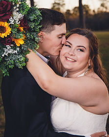 bride and groom photos at The Barn at Water Oaks Farm