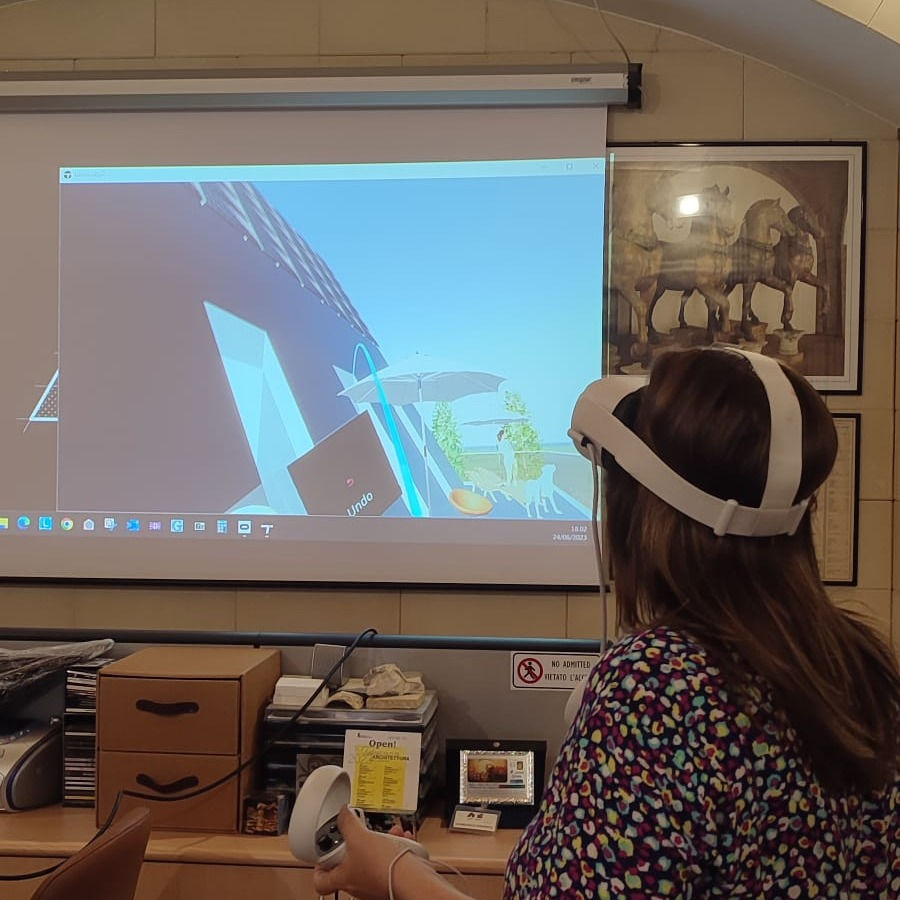 Modifiche dei materiali nella realtà virtuale