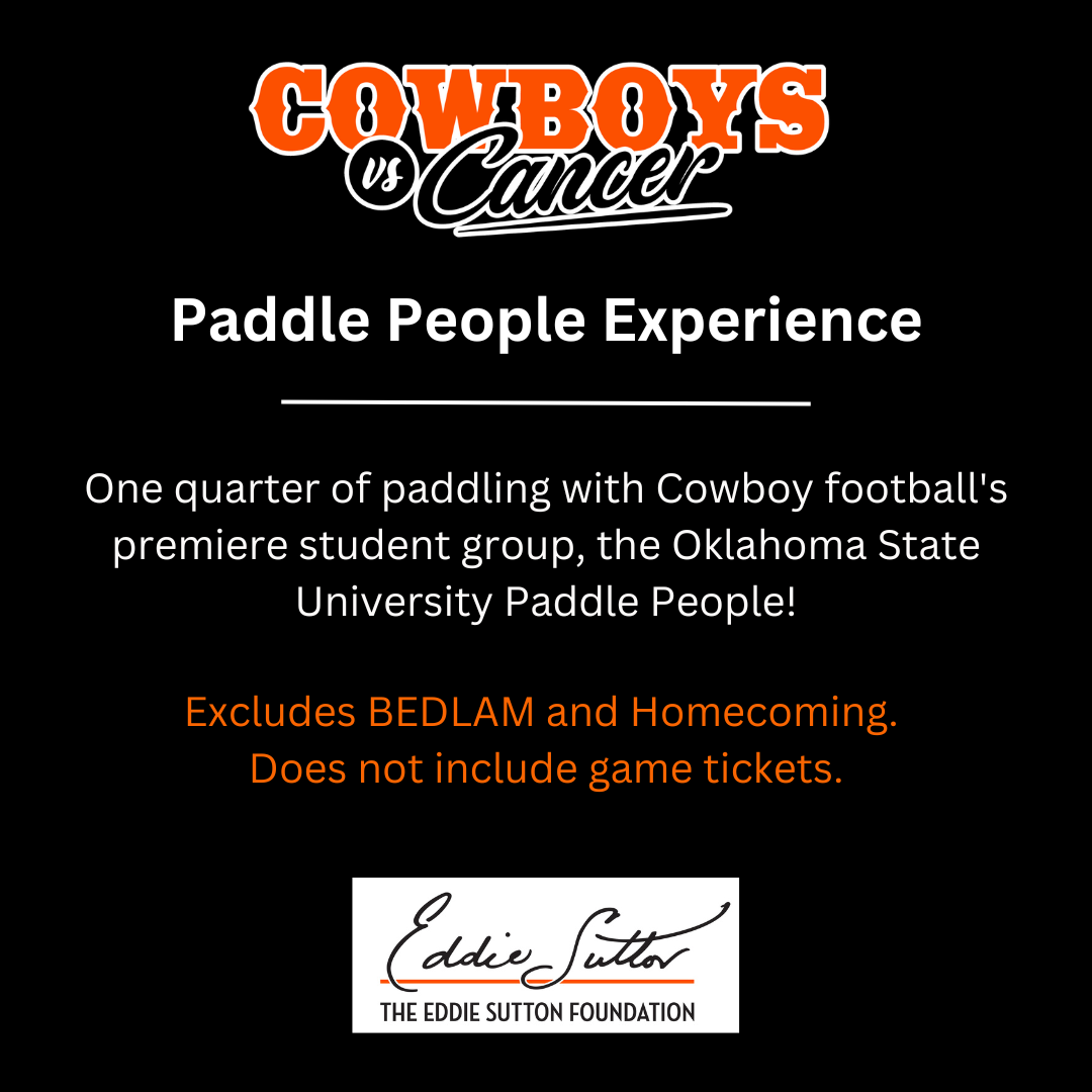 Paddle People Experience/Gameday Paddle